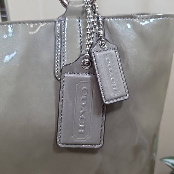 Coach Chelsea East-West Patent Leather Tote - Picture 3 of 16